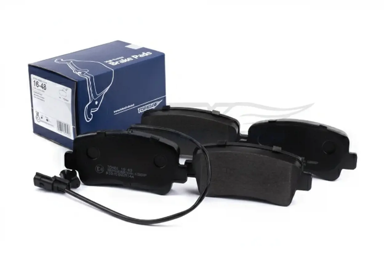 Тормозные колодки задние с датчиком TOMEX Brakes TX 16-48