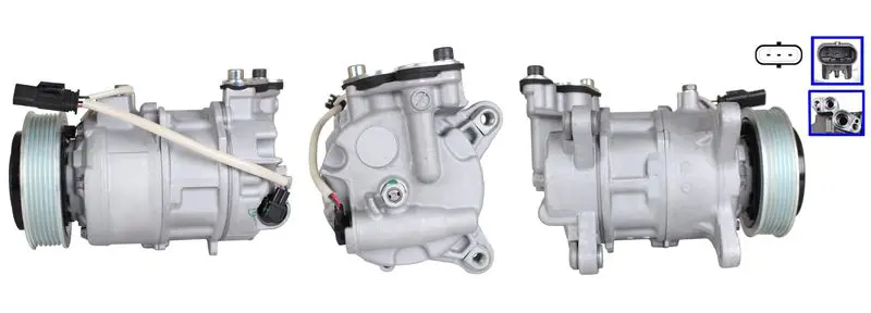 Компрессор кондиционера LUCAS ACP01151