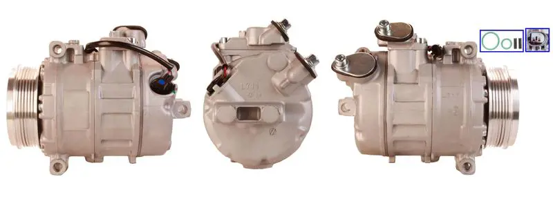 Компрессор кондиционера LUCAS ACP817
