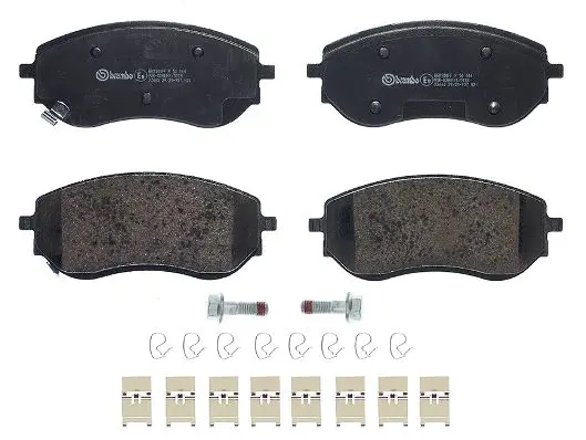 Тормозные колодки передние BREMBO P 50 144