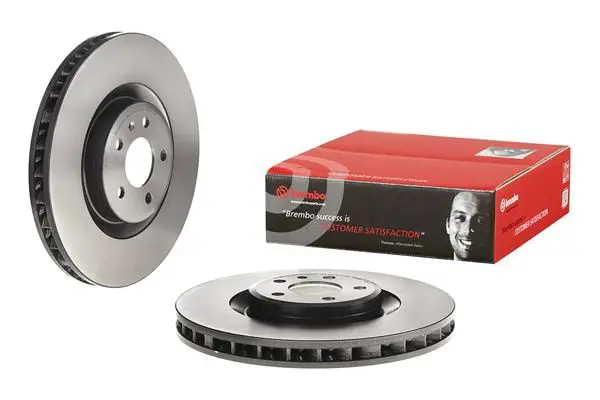 Тормозной диск правый передний BREMBO 09.D937.11