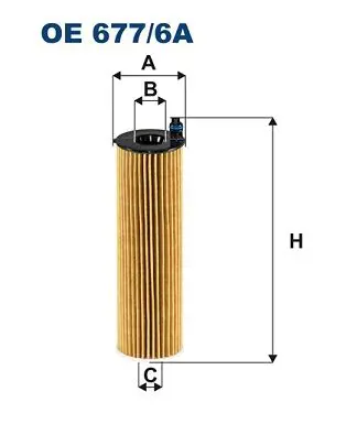 Масляный фильтр FILTRON OE 677/6A