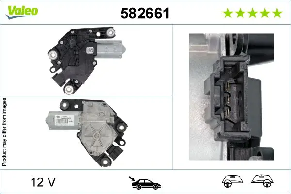 Мотор стеклоочистителя VALEO 582661