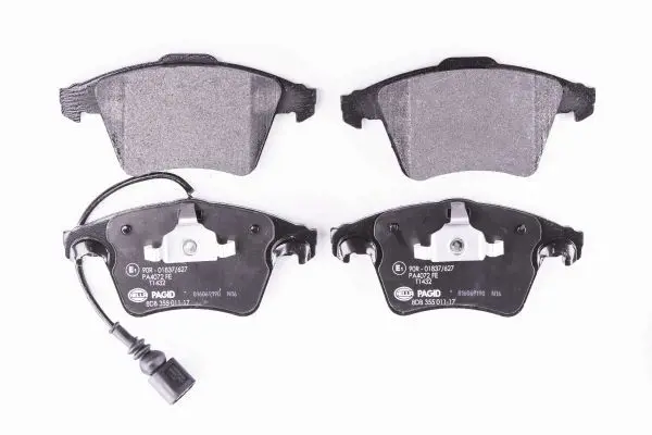 Тормозные колодки передние HELLA 8DB 355 011-171