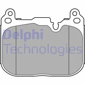 Тормозные колодки передние DELPHI LP3597