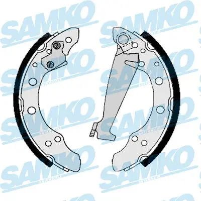 Тормозные колодки задние барабанные SAMKO 86830