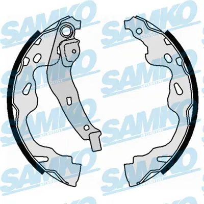 Тормозные колодки задние барабанные SAMKO 88660