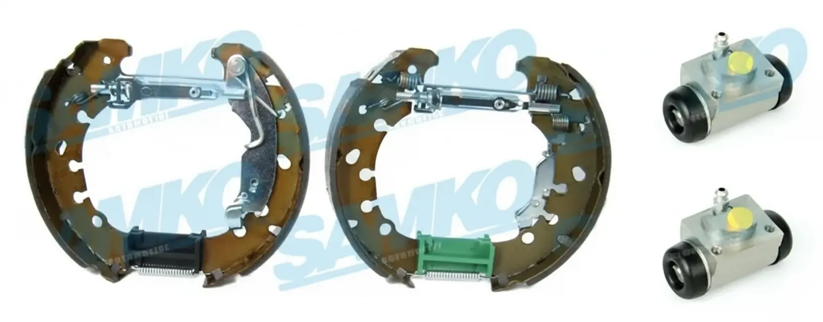 Тормозные колодки задние барабанные SAMKO KEG622