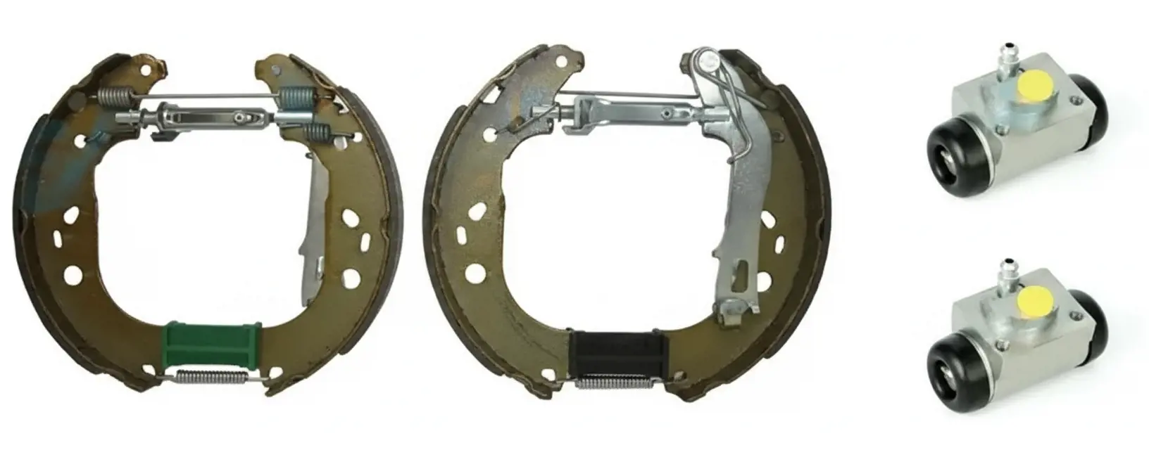 Тормозные колодки задние барабанные SAMKO KEG623