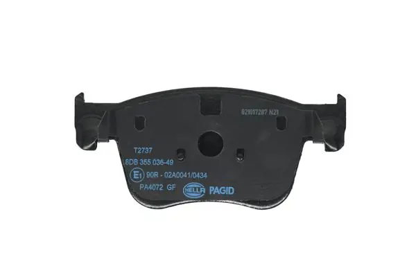 Тормозные колодки передние HELLA 8DB 355 036-491