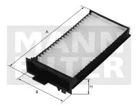 Салонный фильтр MANN-FILTER FP 28 013