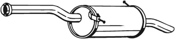 Глушитель задний BOSAL 135-121