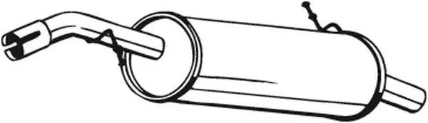 Глушитель задний BOSAL 190-063
