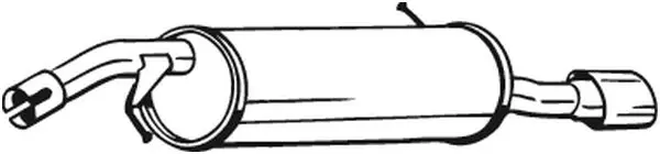 Глушитель задний BOSAL 190-087