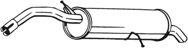 Глушитель задний BOSAL 190-243