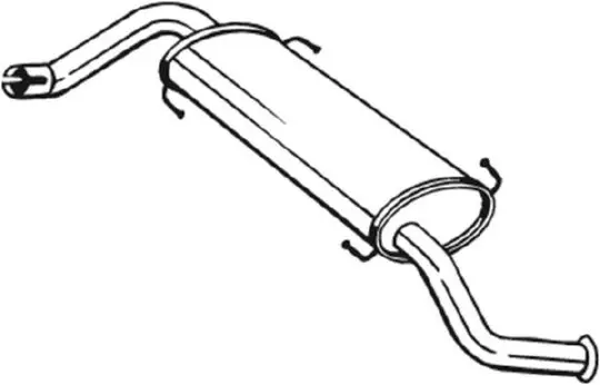 Глушитель задний BOSAL 281-859