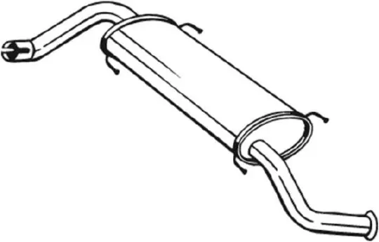 Глушитель задний BOSAL 281-873