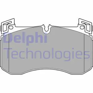 Тормозные колодки передние DELPHI LP3728