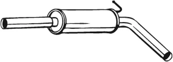 Глушитель средний BOSAL 233-783