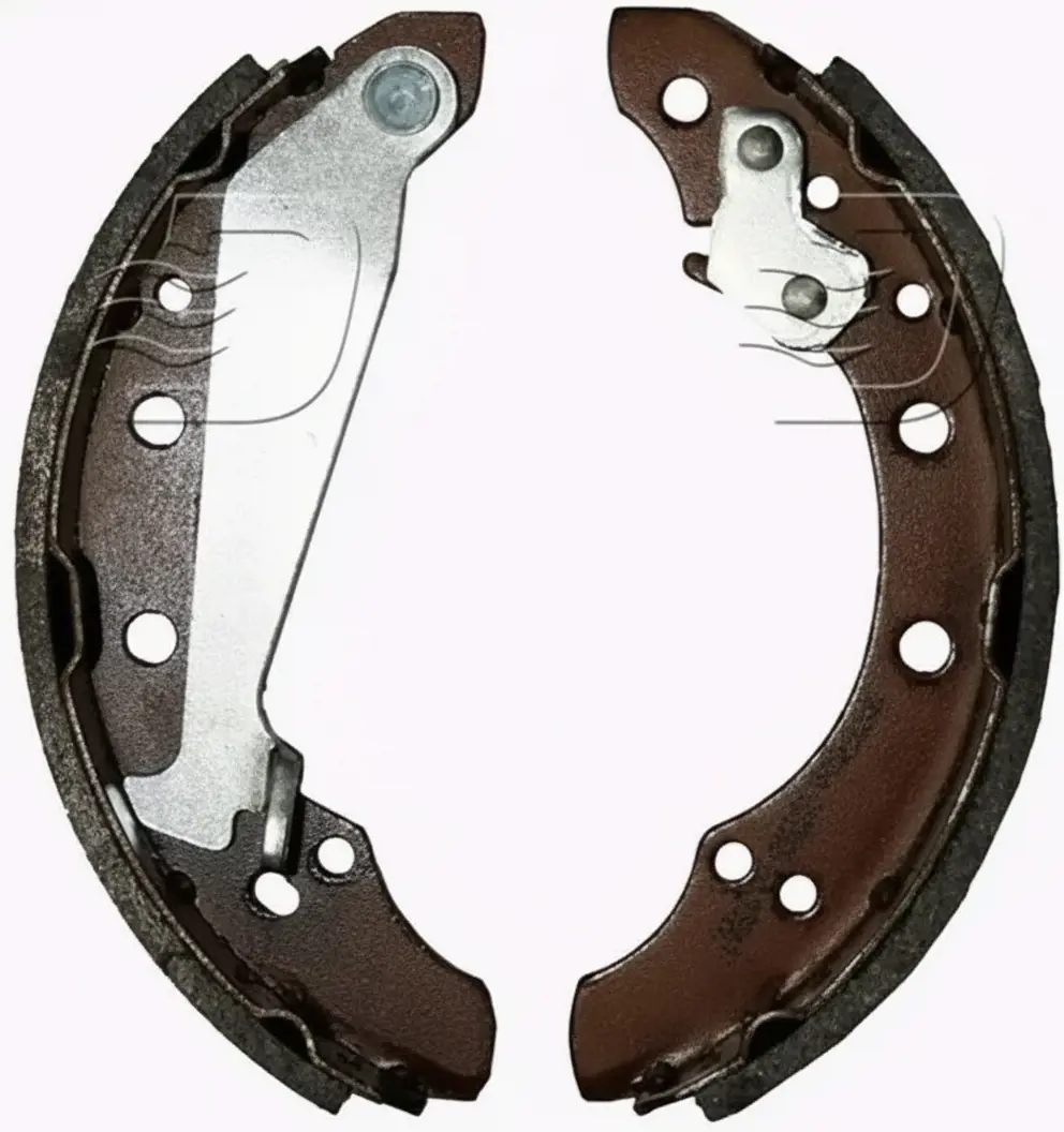 Тормозные колодки задние барабанные с рычагом DENCKERMANN B120088