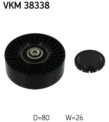 Ролик поликлинового ремня SKF VKM 38338