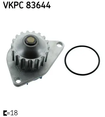 Водяной насос (помпа) SKF VKPC 83644