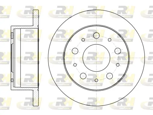 Тормозной диск ROADHOUSE 61056.00