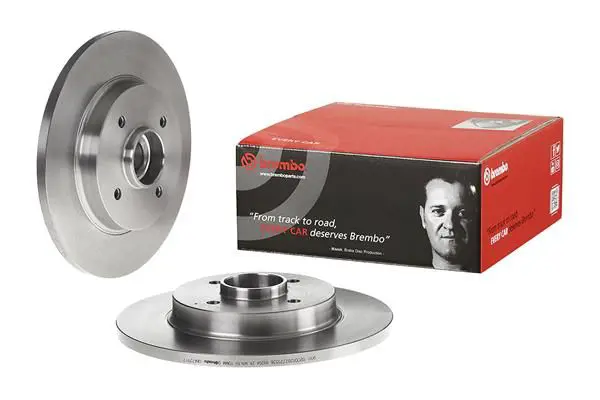 Тормозной диск задний BREMBO 08.A729.17