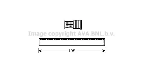 Осушитель кондиционера AVA QUALITY COOLING FTD344