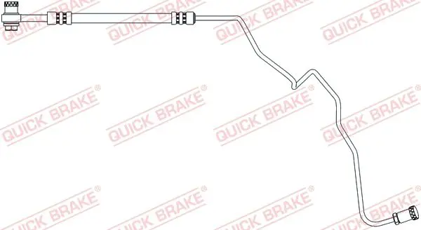 Тормозной шланг гибкий QUICK BRAKE 96.019X
