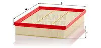 Воздушный фильтр MANN-FILTER C 33 050