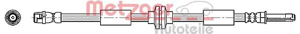 Тормозной шланг эластичный левый передний METZGER 4110362