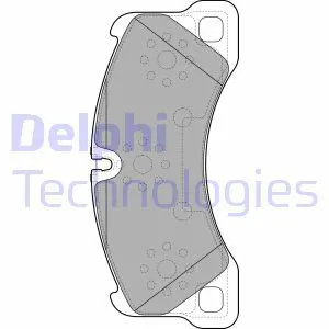 Тормозные колодки передние DELPHI LP2117