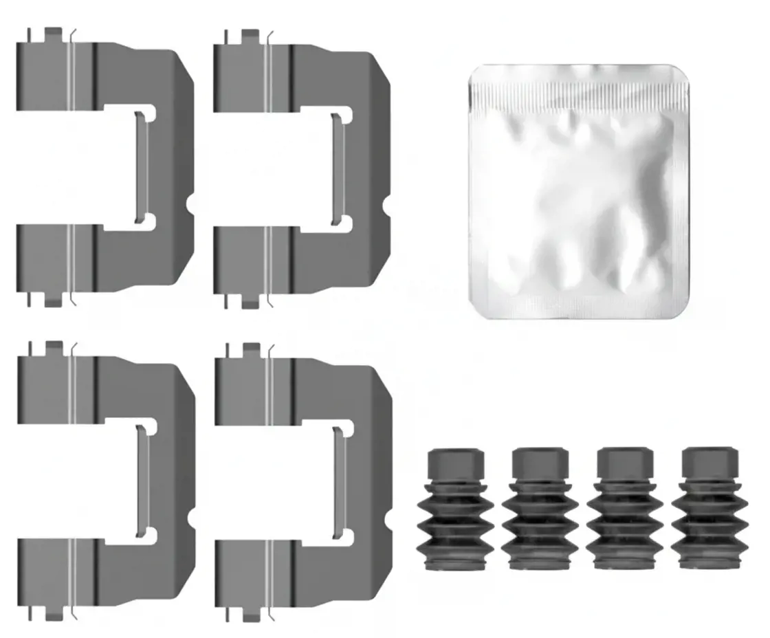 Монтажный комплект, тормозные колодки QUICK BRAKE 109-0157