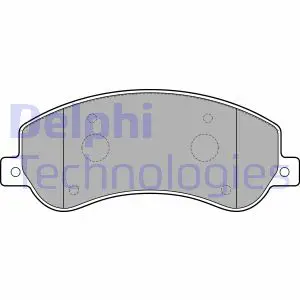 Тормозные колодки передние DELPHI LP2257