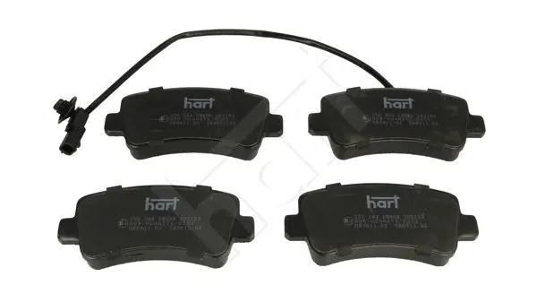 Тормозные колодки задние HART 250 594