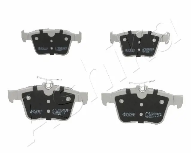 Комплект тормозных колодок, дисковые тормоза ASHIKA 51-00-0905