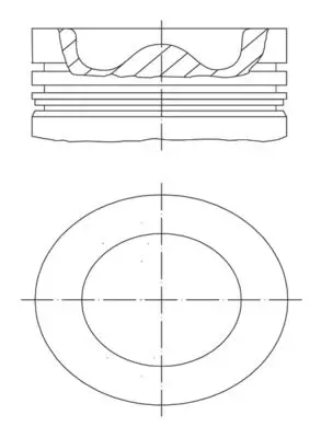 Поршень MAHLE 039 PI 00127 000