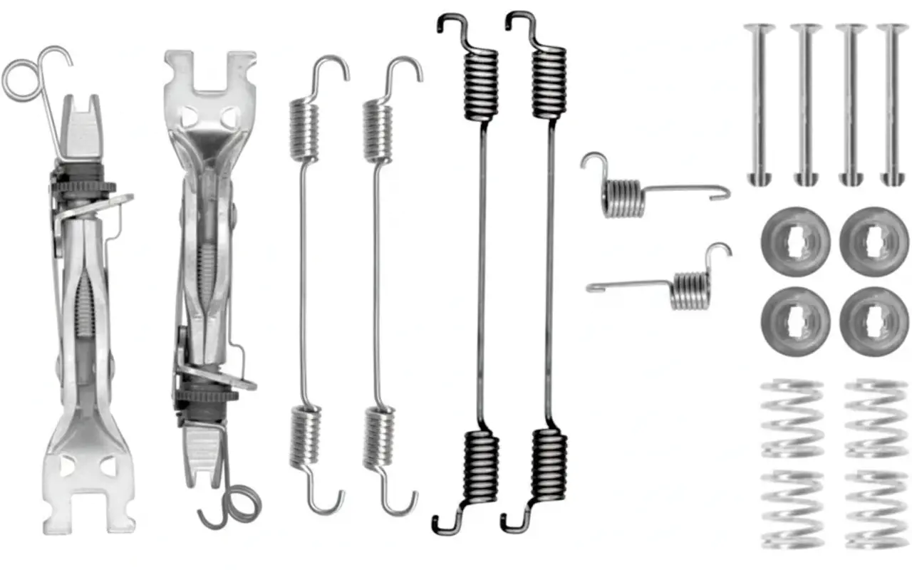 Комплект принадлежностей, тормозные колодки барабанные QUICK BRAKE 105-0750S