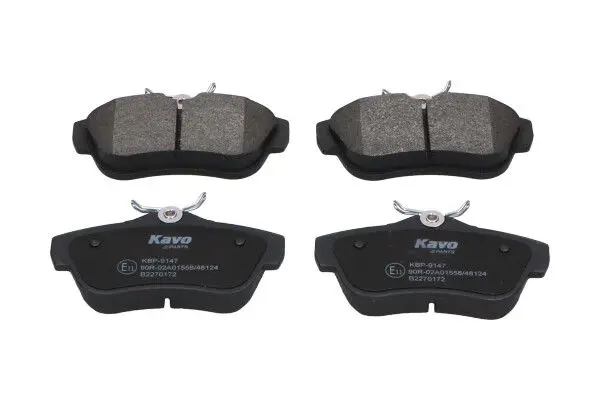 Комплект тормозных колодок, дисковые тормоза KAVO PARTS KBP-9147