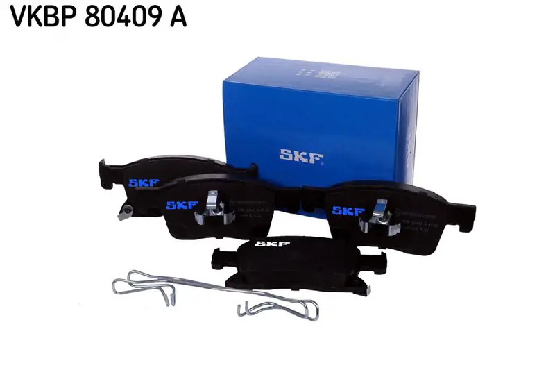 Комплект тормозных колодок, дисковые тормоза SKF VKBP 80409 A