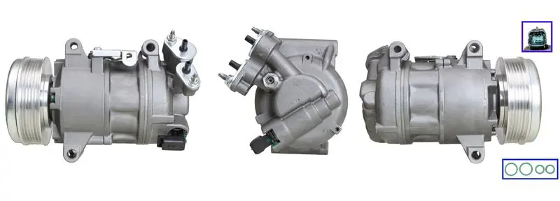 Компрессор, кондиционер LUCAS ACP01577