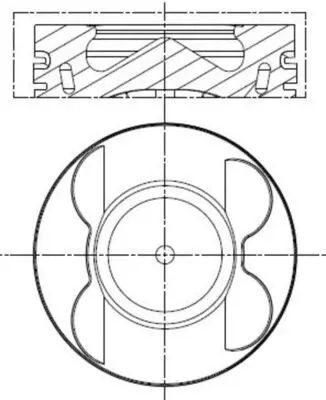 Поршень MAHLE 001 PI 00190 000