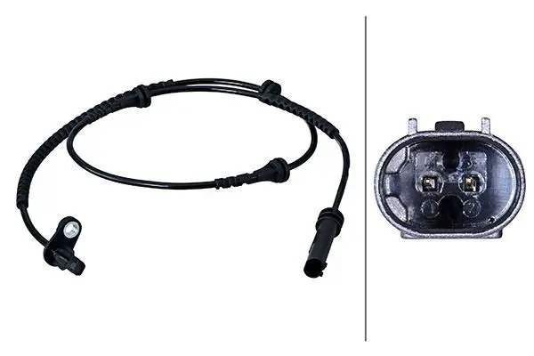 Датчик, частота вращения колеса HELLA 6PU 358 216-101