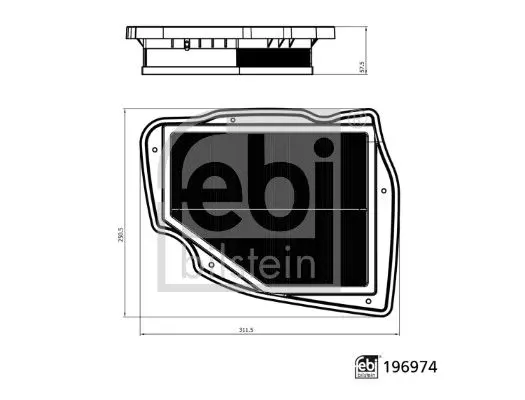 Воздушный фильтр FEBI BILSTEIN 196974