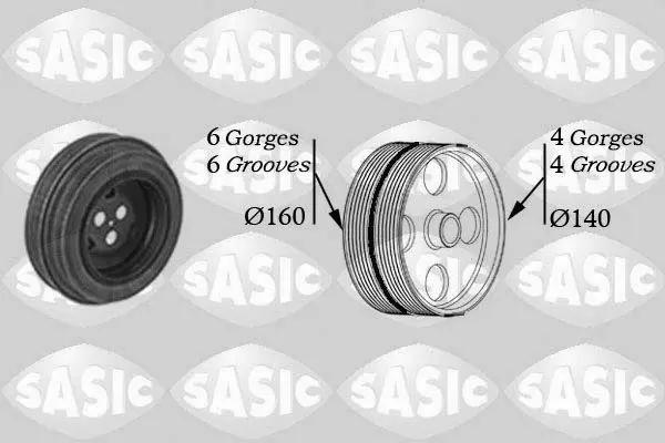 Шкив SASIC 2150028