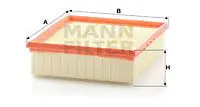 Воздушный фильтр MANN-FILTER C 21 106