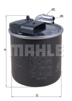 Топливный фильтр KNECHT KL 914