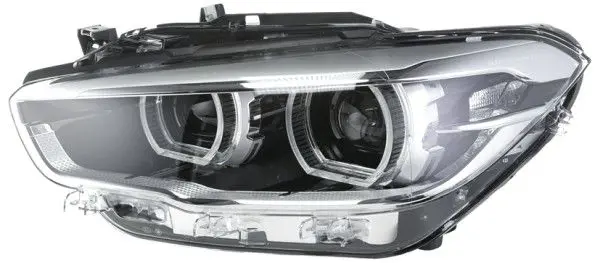 Фара левая LED с мотором корректора HELLA 1EX 011 930-411