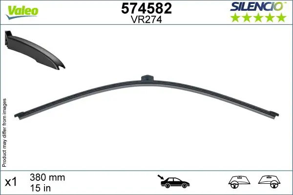 Щётка стеклоочистителя VALEO 574582